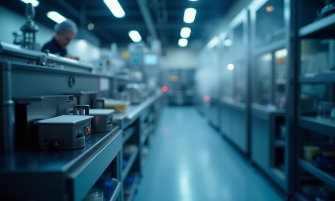 精密機器が並ぶモダンなキッチン環境